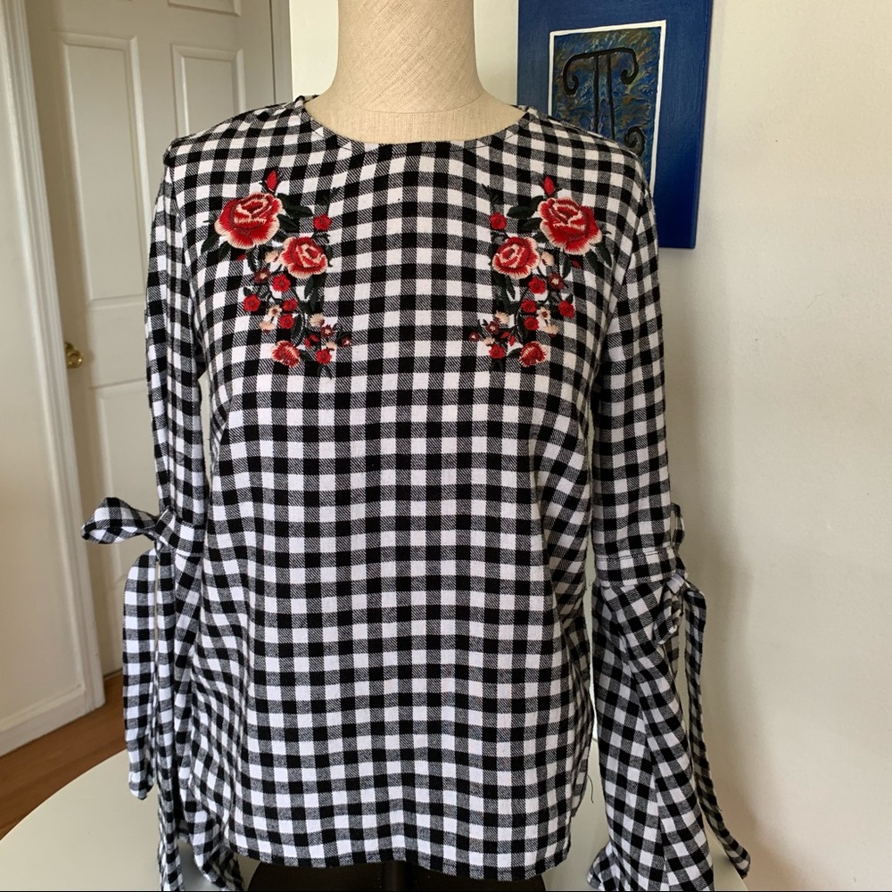 Bell sleeve blouse!